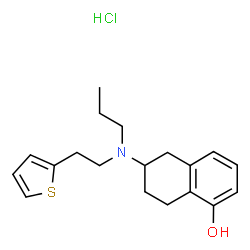 ChemSpider 2D Image | rotigotine HCl | C19H26ClNOS