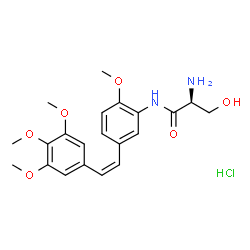 ChemSpider 2D Image | OMBRABULIN HYDROCHLORIDE | C21H27ClN2O6