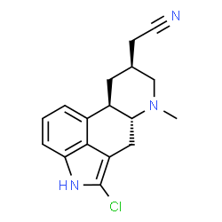 ChemSpider 2D Image | lergotrile | C17H18ClN3