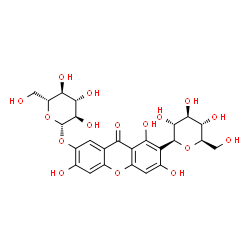 ChemSpider 2D Image | Neomangiferin | C25H28O16
