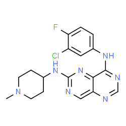 ChemSpider 2D Image | Falnidamol | C18H19ClFN7