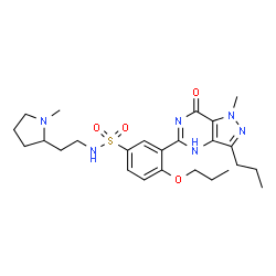 ChemSpider 2D Image | Udenafil | C25H36N6O4S