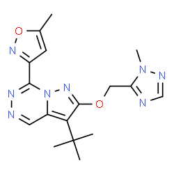 ChemSpider 2D Image | MRK016 | C17H20N8O2