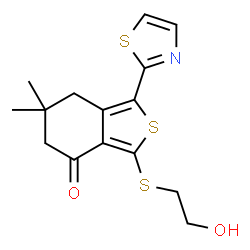 ChemSpider 2D Image | TB-21007 | C15H17NO2S3