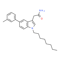 ChemSpider 2D Image | Cysmethynil | C25H32N2O