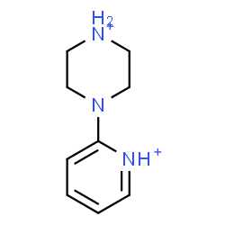ChemSpider 2D Image | 4-(2-Pyridiniumyl)piperazin-1-ium | C9H15N3