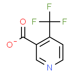 ChemSpider 2D Image | 4-(Trifluoromethyl)nicotinate | C7H3F3NO2