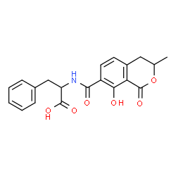 ChemSpider 2D Image | Ochratoxin B | C20H19NO6