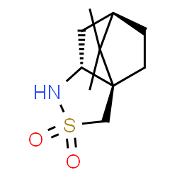 ChemSpider 2D Image | (1R,5R,7R)-10,10-Dimethyl-3-thia-4-azatricyclo[5.2.1.0~1,5~]decane 3,3-dioxide | C10H17NO2S