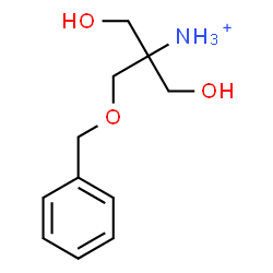 ChemSpider 2D Image | 1-(Benzyloxy)-3-hydroxy-2-(hydroxymethyl)-2-propanaminium | C11H18NO3