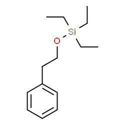 ChemSpider 2D Image | Triethyl(2-phenylethoxy)silane | C14H24OSi