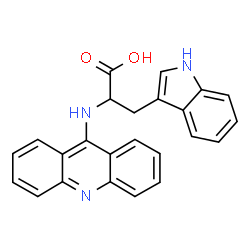 ChemSpider 2D Image | N-9-Acridinyltryptophan | C24H19N3O2