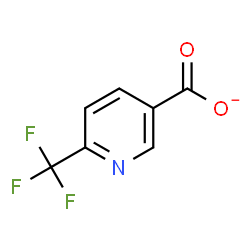 ChemSpider 2D Image | 6-(Trifluoromethyl)nicotinate | C7H3F3NO2