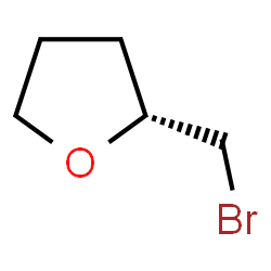 ChemSpider 2D Image | (2R)-2-(Bromomethyl)tetrahydrofuran | C5H9BrO