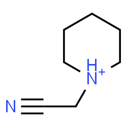 ChemSpider 2D Image | 1-(Cyanomethyl)piperidinium | C7H13N2