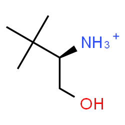 ChemSpider 2D Image | (2R)-1-Hydroxy-3,3-dimethyl-2-butanaminium | C6H16NO