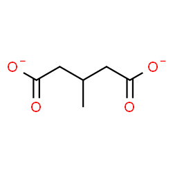 ChemSpider 2D Image | b-Methylglutarate | C6H8O4