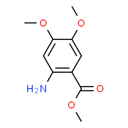 ChemSpider 2D Image | Methyl 6-aminoveratrate | C10H13NO4