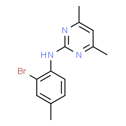 ChemSpider 2D Image | MFCD01817399 | C13H14BrN3