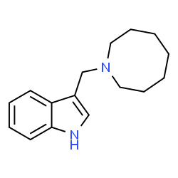 ChemSpider 2D Image | 3-azocan-1-ylmethyl-1h-indole | C16H22N2