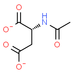 ChemSpider 2D Image | (2R)-2-Acetamidosuccinate | C6H7NO5