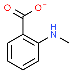 ChemSpider 2D Image | N-Methylanthranilate | C8H8NO2