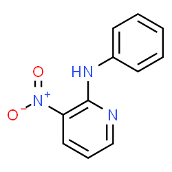 ChemSpider 2D Image | 3-Nitro-N-phenyl-2-pyridinamine  | C11H9N3O2