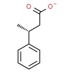 ChemSpider 2D Image | (3R)-3-Phenylbutanoate | C10H11O2