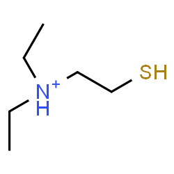 ChemSpider 2D Image | N,N-Diethyl-2-sulfanylethanaminium | C6H16NS