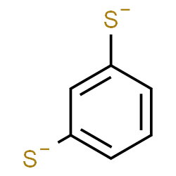 ChemSpider 2D Image | 1,3-benzenedithiolate | C6H4S2