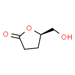 ChemSpider 2D Image | (R)-5-Hydroxymethyl-2-oxotetrahydrofuran | C5H8O3
