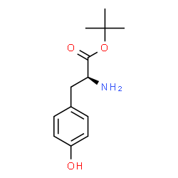 ChemSpider 2D Image | 2-Methyl-2-propanyl L-tyrosinate | C13H19NO3