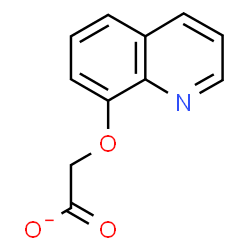 ChemSpider 2D Image | (8-Quinolinyloxy)acetate | C11H8NO3