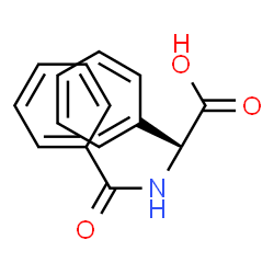 ChemSpider 2D Image | N-Benzoyl-D-phenylglycine | C15H13NO3