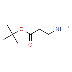 ChemSpider 2D Image | 3-[(2-Methyl-2-propanyl)oxy]-3-oxo-1-propanaminium | C7H16NO2