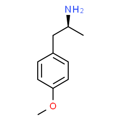 ChemSpider 2D Image | (S)-4-methoxyamphetamine | C10H15NO