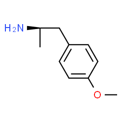 ChemSpider 2D Image | (R)-4-methoxyamphetamine | C10H15NO