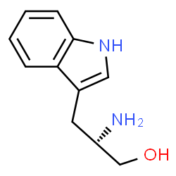 ChemSpider 2D Image | L-(-)-Tryptophanol | C11H14N2O