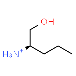 ChemSpider 2D Image | (2R)-1-Hydroxy-2-pentanaminium | C5H14NO