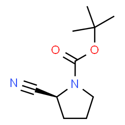ChemSpider 2D Image | (S)-(-)-1-Boc-2-pyrrolidinecarbonitrile | C10H16N2O2