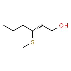 ChemSpider 2D Image | (3R)-3-(methylthio)-1-hexanol | C7H16OS
