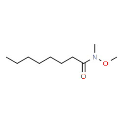 ChemSpider 2D Image | N-Methoxy-N-methyloctanamide | C10H21NO2
