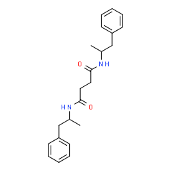 ChemSpider 2D Image | N,N'-Bis(1-phenyl-2-propanyl)succinamide | C22H28N2O2