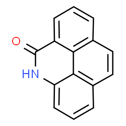 ChemSpider 2D Image | Benzo[lmn]phenanthridin-5(4H)-one | C15H9NO
