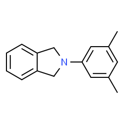ChemSpider 2D Image | 2-(3,5-Dimethylphenyl)isoindoline | C16H17N
