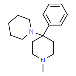 ChemSpider 2D Image | 1'-Methyl-4'-phenyl-1,4'-bipiperidine | C17H26N2
