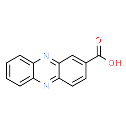ChemSpider 2D Image | 2-Phenazinecarboxylic acid | C13H8N2O2
