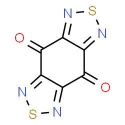 ChemSpider 2D Image | 4H,8H-Benzo[1,2-c:4,5-c']bis[1,2,5]thiadiazol-4,8-dione | C6N4O2S2