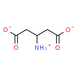 ChemSpider 2D Image | 3-Ammoniopentanedioate | C5H8NO4