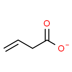 ChemSpider 2D Image | 3-butenoate anion | C4H5O2